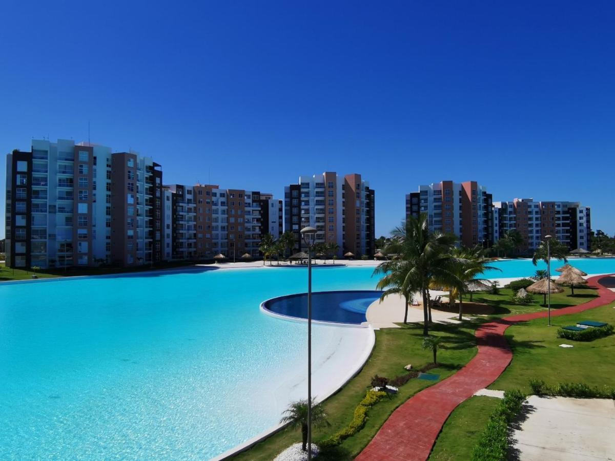 Hermoso Departamento En Dreams Lagoons Cancún Eksteriør billede